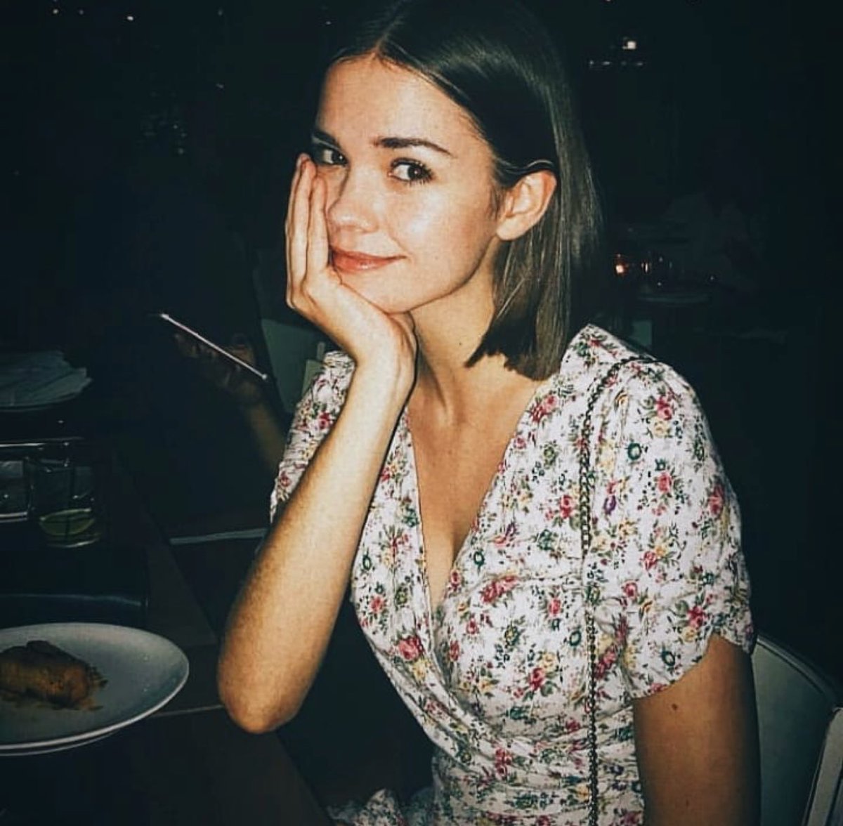 Last night with the cutest bean.