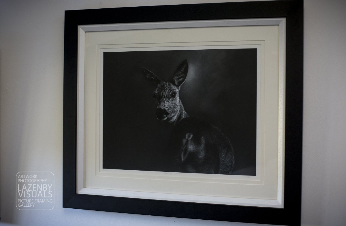LazenbyVisuals's tweet photo. Two great prints by @CoralRoseArt that we've framed, collected and on their way today. @VisitHelmsley #art #roedear #yorkshire #helmsley https://t.co/Wp1fP0yzOB