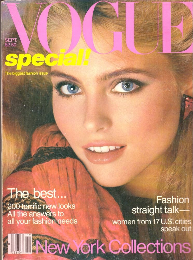 ¡Tengo una Vogue! No entiendo nada de lo que dice, pero quiero chusmear toda la ropa!!