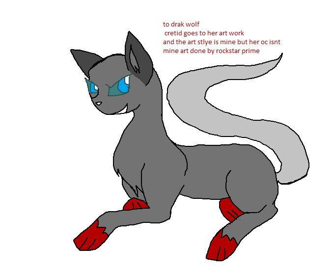 oc dark wolf