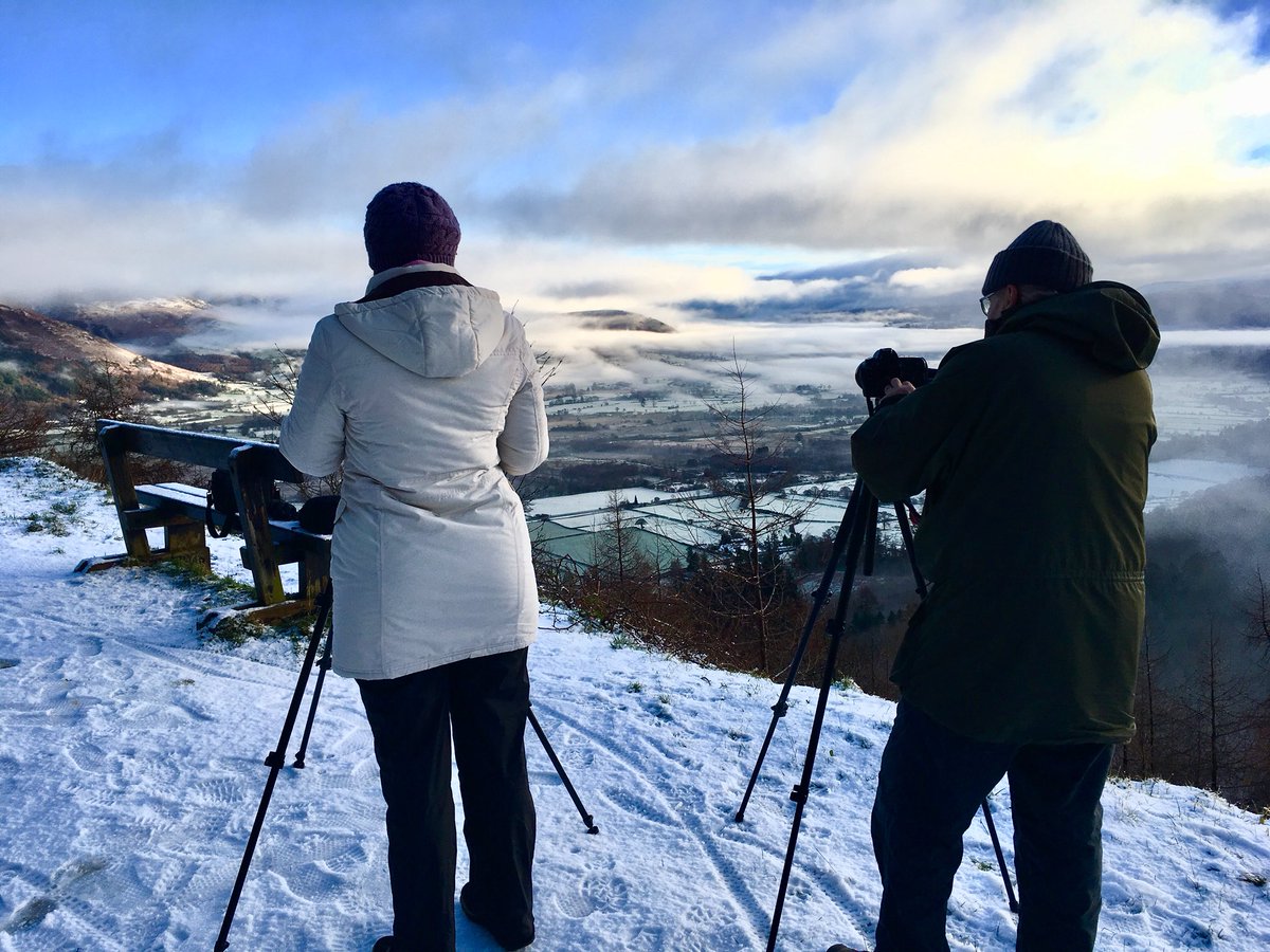 steveblakephoto's tweet photo. Terrific conditions for today’s landscape photography workshop @FCWhinlatter. A great day with a great group. #StormHour #northwestuk #PhotographyIsArt #cumbria @WeatherPicture #countryfile #TGOmagazine #friendsoflakes https://t.co/maRnIR8oX4