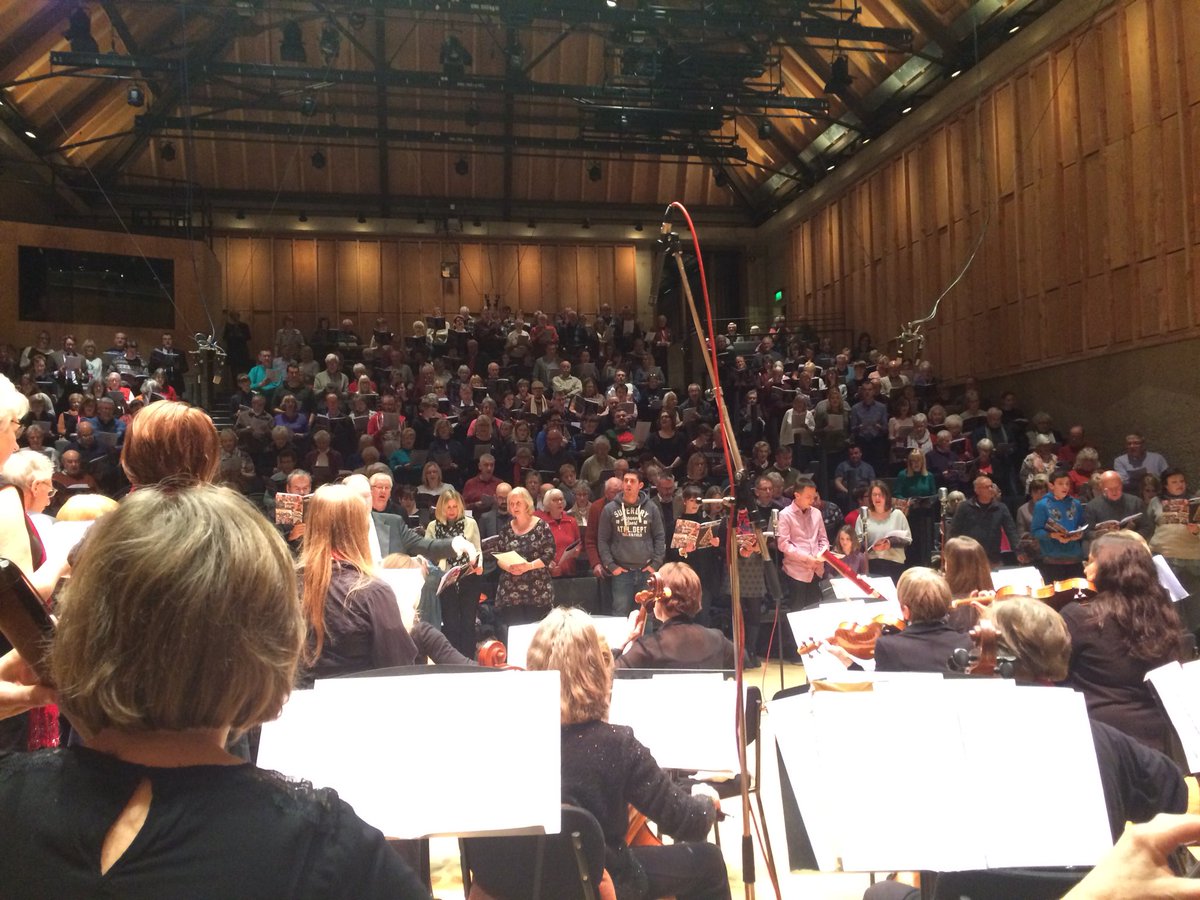JournoJon's tweet photo. What an excellent @BBCSuffolk #CIN carol concert. @snapemaltings feeling very festive! https://t.co/A2m6Epc4v3