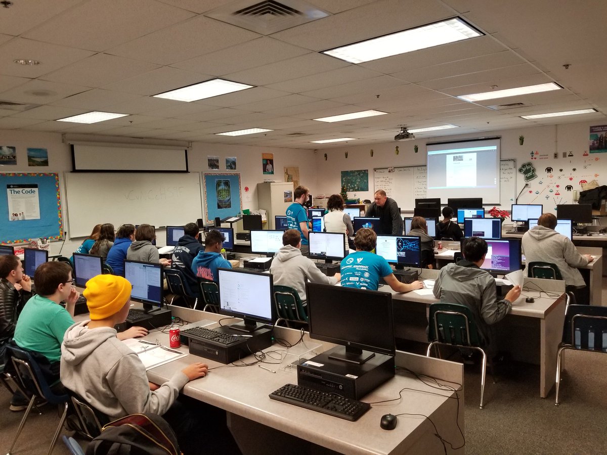 1NGRESSIVE's tweet photo. Rnd 2 of @CyberPatriot competition for Colonial Forge teams. Amazing how much they have learned. Multiple teams in the top tier for scoring. Thanks for letting us mentor and be a part of this awesome group. https://t.co/NkwWEifpTk