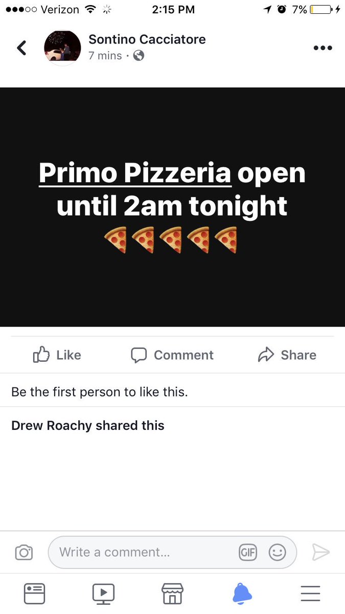 Sonny_Cach's tweet photo. We're changing it to 2am... get your orders tonight while you can. #latenightmunchies #PrimoPizza🍕🍕🍕 https://t.co/JvvoLOMJuM