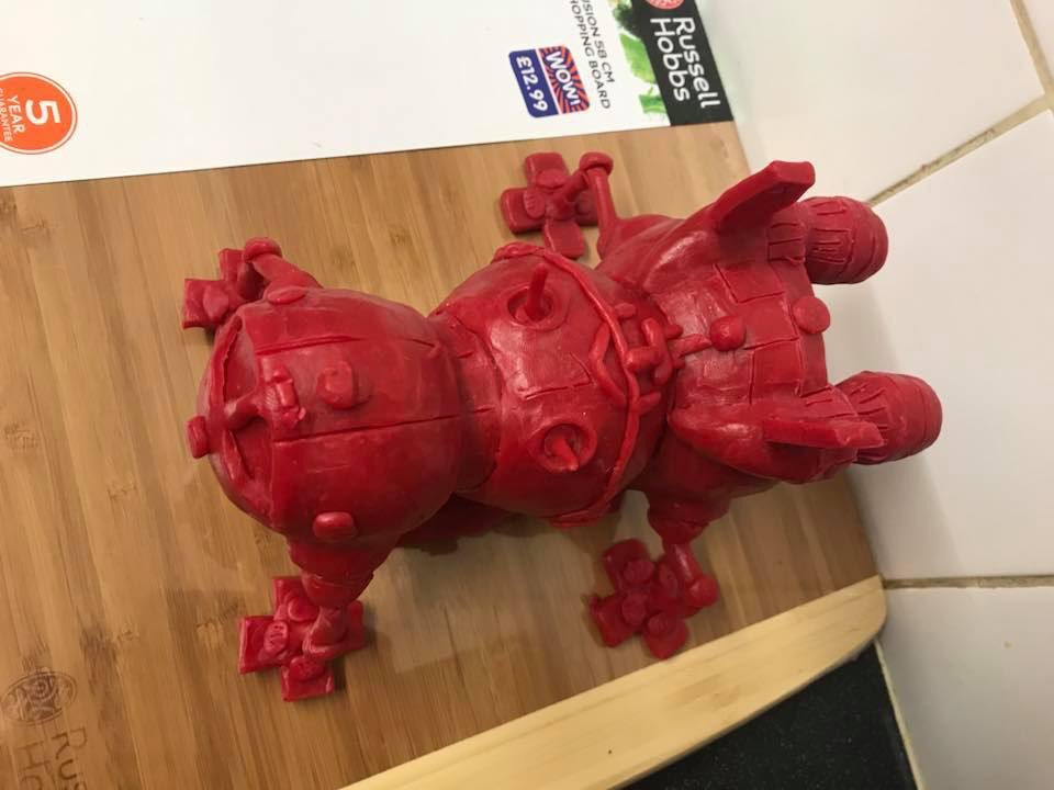 kezzlebob's tweet photo. Mitchell is a young disabled man from the north east that makes models out of.... @Babybel wax! I asked him if he’d do #RedDwarf...so smegging cool! ❤️ @bobbyllew @CCfunkandsoul @DannyJohnJules @DougRDNaylor @RichardDGNaylor @TORDFC https://t.co/wrBD4jDlPe https://t.co/tjBUWh7v8A