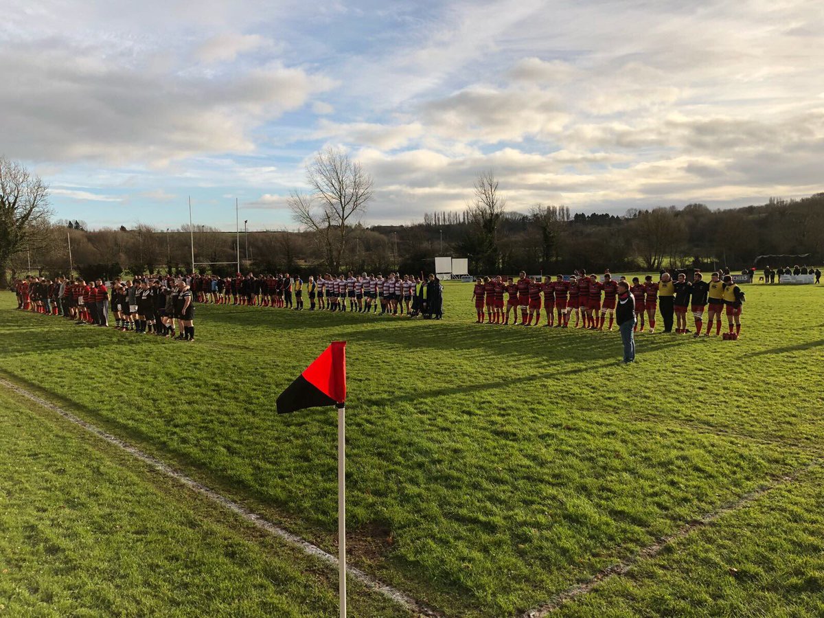 OldRedsRFC's tweet photo. After a tough few days having lost one of Old Redcliffian’s genuine good guys, it was great to see all three senior teams pay their respect with our opposition and supporters today at Scotland lane. RIP Steve Oakley https://t.co/8TAFKiwoNa