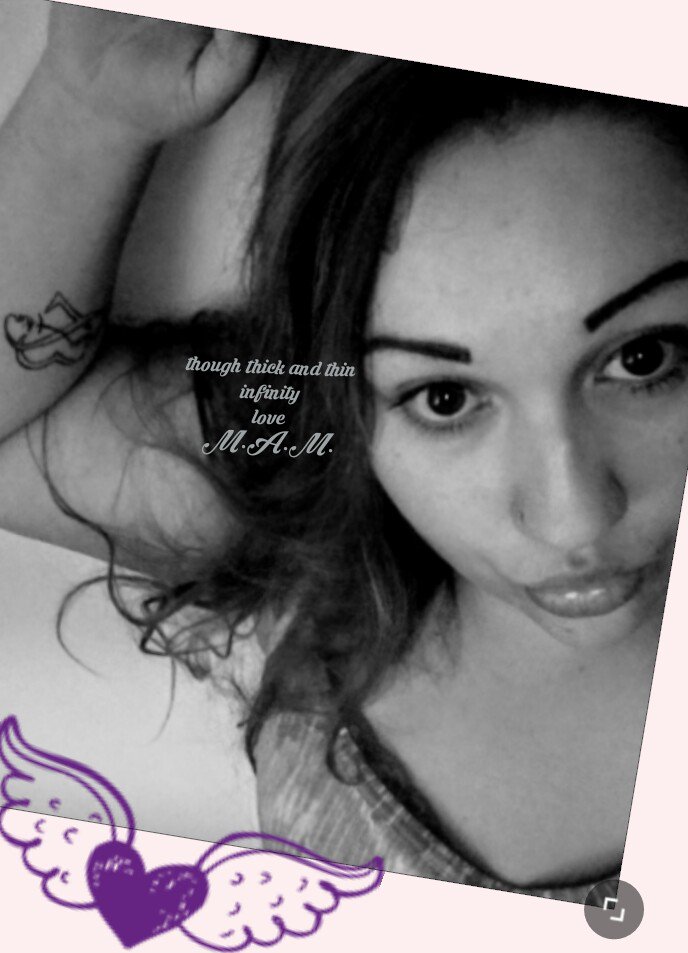 MonicaAM2424's tweet photo. #Infinity #ThroughThickAndThin #Xoxo #MissMAM #Love https://t.co/ps39hpY8Yi