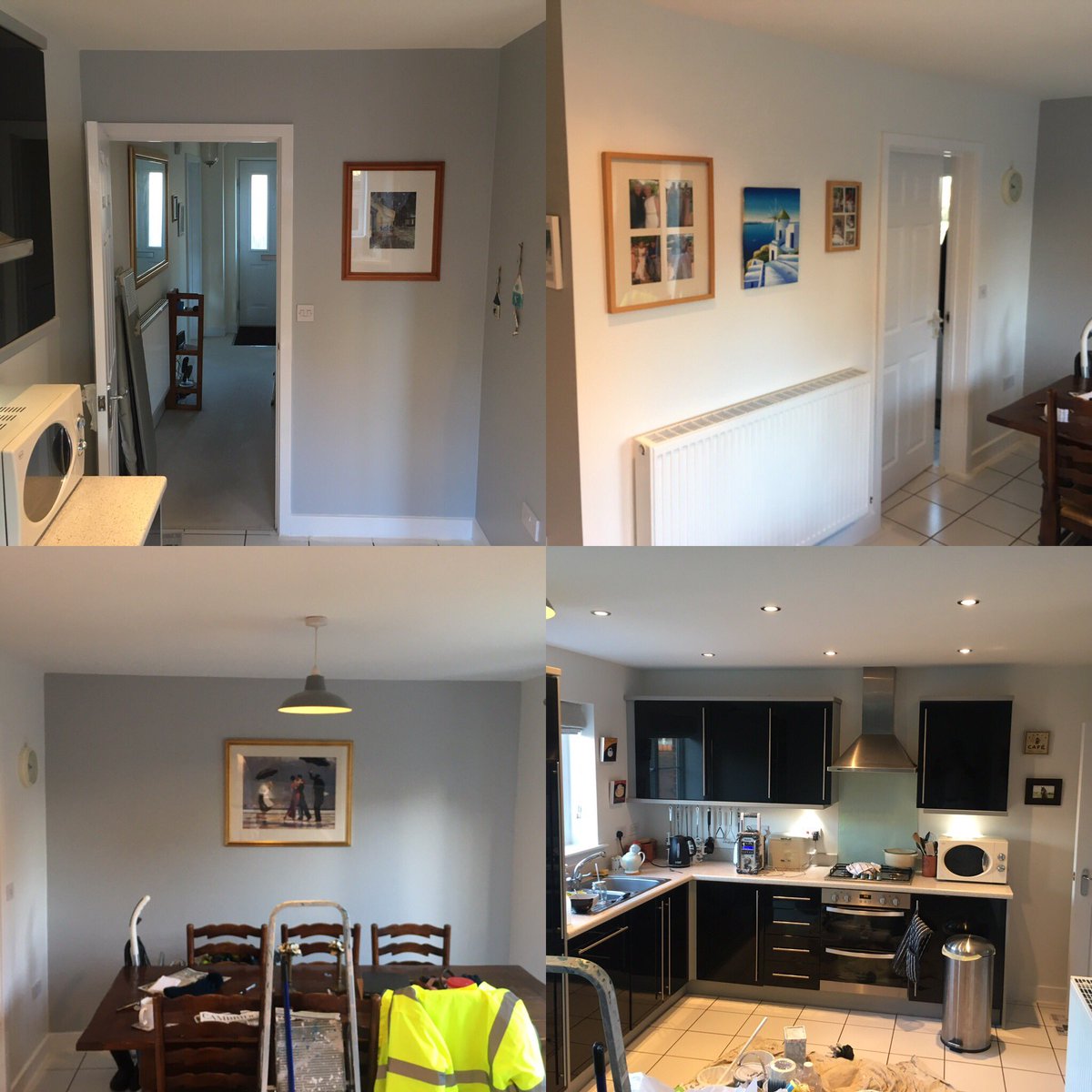 gcfdecserv's tweet photo. Kitchen refurb. Completed in @JohnstonesTrade White Cotton Soft Sheen and Grey Beachcomb Soft Sheen.
Woodwork finished in Satinwood. https://t.co/ZIivZQx54t