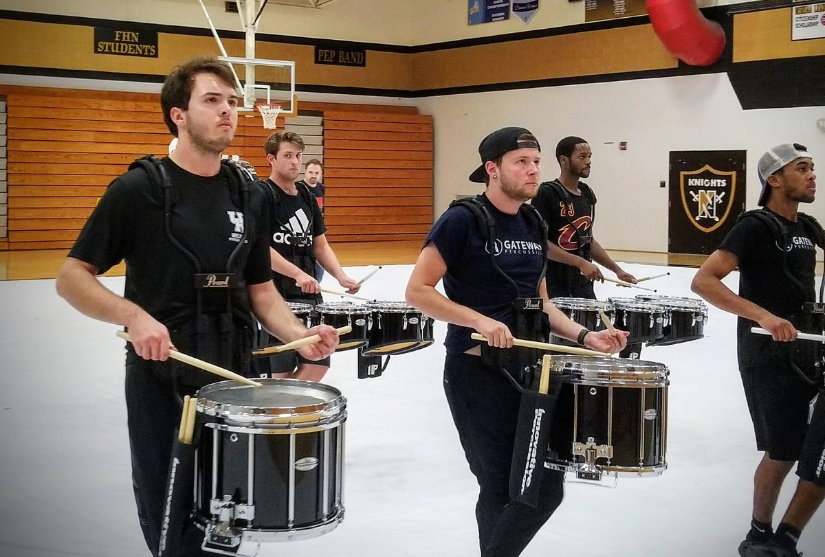 Gateway_Perc's tweet photo. Putting in some great work this weekend! 

#Gateway2018 #gatewaypercussion #wgi2018 https://t.co/VDsDzwmGba