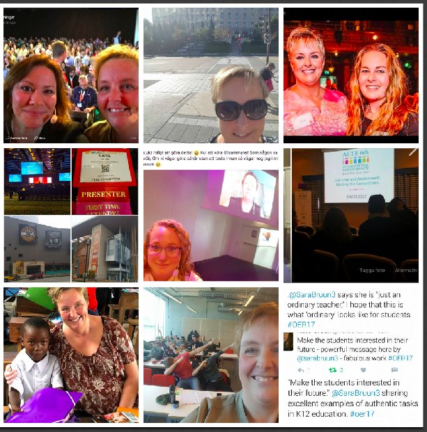 SaraBruun3's tweet photo. Summary of 2017. A great year! Spoke at many great conferences in different parts of the world: #OER17, #ALTE17, #SETT2017, #ISCAR17, #SETTSYD17, #ACTFL17. https://t.co/piaSUMp48U