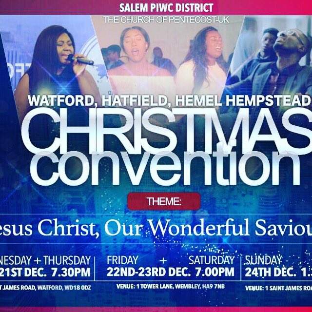 WatfordCity's tweet photo. We are so ready to start our #festivecelebration 🎉 together with @HPiwc and @superhemelpiwc! 

Oh yes! Great Music, drama showcase, great speakers and community work! Join a vibrant group of young friendly people this Christmas. 

https://t.co/FGD9yG25rV https://t.co/RUZjUL9esZ