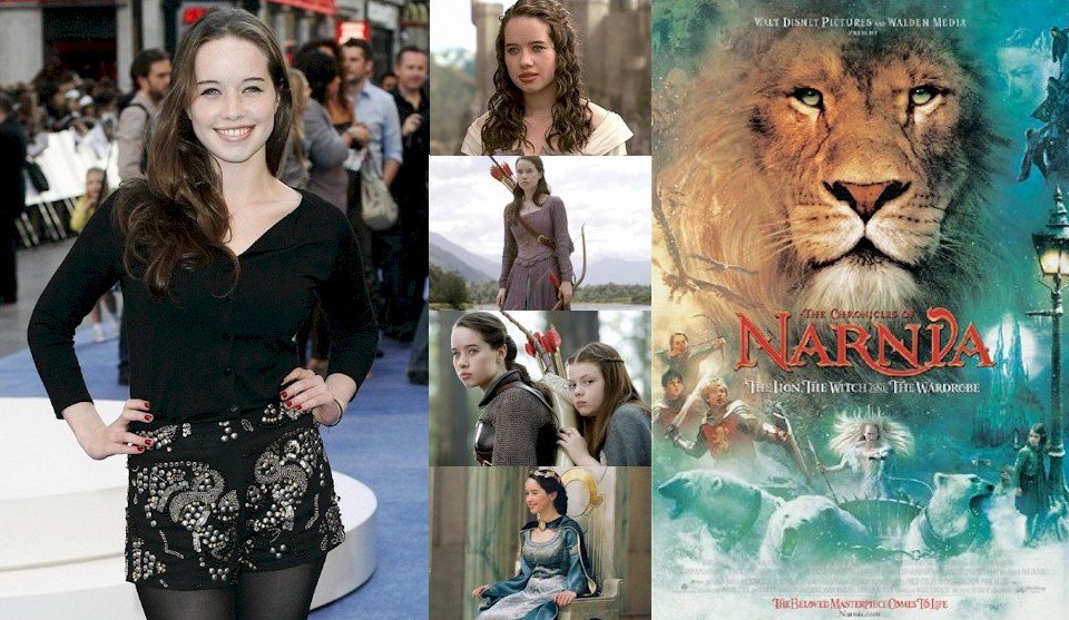 Hoy cumple 29 años Anna Popplewell (Susan Pevensie en Happy Birthday 