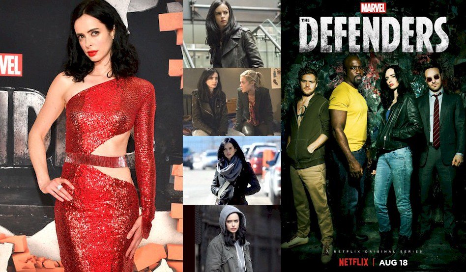 Hoy cumple 36 años Krysten Ritter (Jessica Jones en  Happy Birthday 