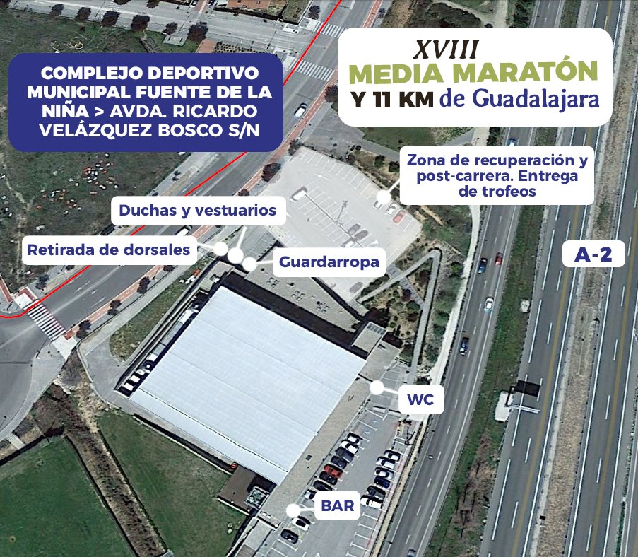 Últimos detalles:
👉 Retirada dorsales 8.30-10:15h. 
👉 Al llegar a meta tendréis fruta, isotónica y agua
👉 Zona de recuperación con fisioterapeutas y personal médico
👉 En el plano 👇 podéis ubicar los direferentes accesos
¡Ahora toca descansar para mañana darlo todo! ¡A volar!