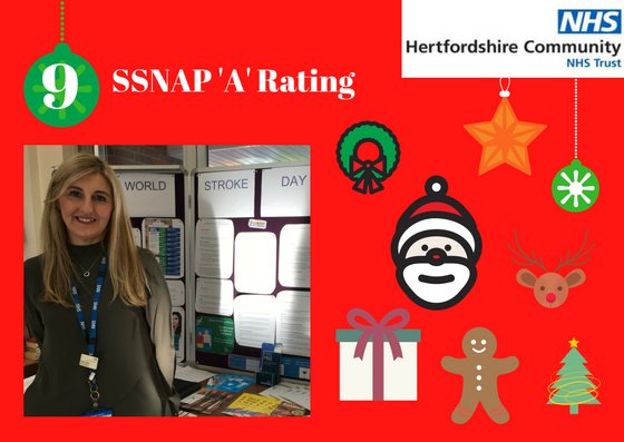 Our incredible team at <a href="/DanesburyNeuro/">Danesbury Neuro Unit</a> secured a remarkable 'A' rating from SSNAP! This puts  them in the top 23% of all types of in-patient teams across England, Wales and Northern Ireland. Only 51 out of 219 hospitals  achieved an 'A' grade in the last audit! #proud