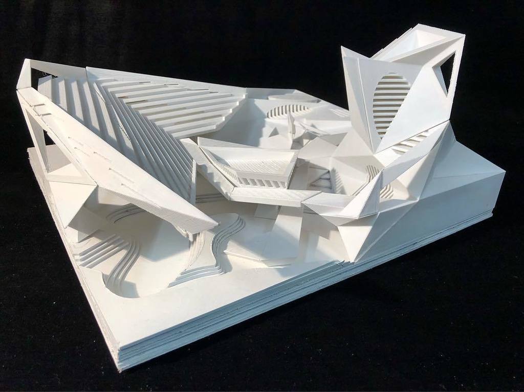 #composite #mixedmedia #speculative #object #speculative #landscape: #playscape #model at #prattgaud first semester #graduate #architecture Studio.  Instructor: Alexandra Barker.  Coteacher:  Olivia Vien.  Student:  Aditya Mokha .
.
.
#architecture #prat… ift.tt/2BkoYTe