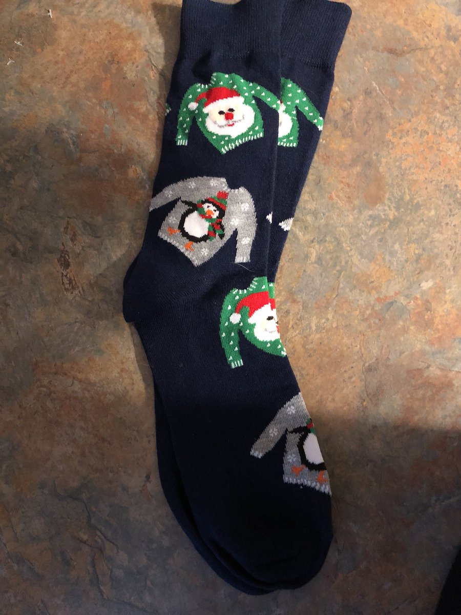 Xmas sweaters ON Xmas socks! #IHXHolidayFun