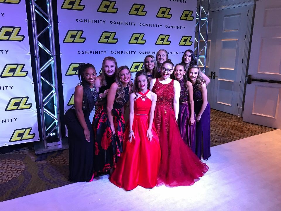 misskrisd77's tweet photo. Miss Silver looking beautiful at Champions League prom last night #cheernightout https://t.co/OcfXlRDhvQ