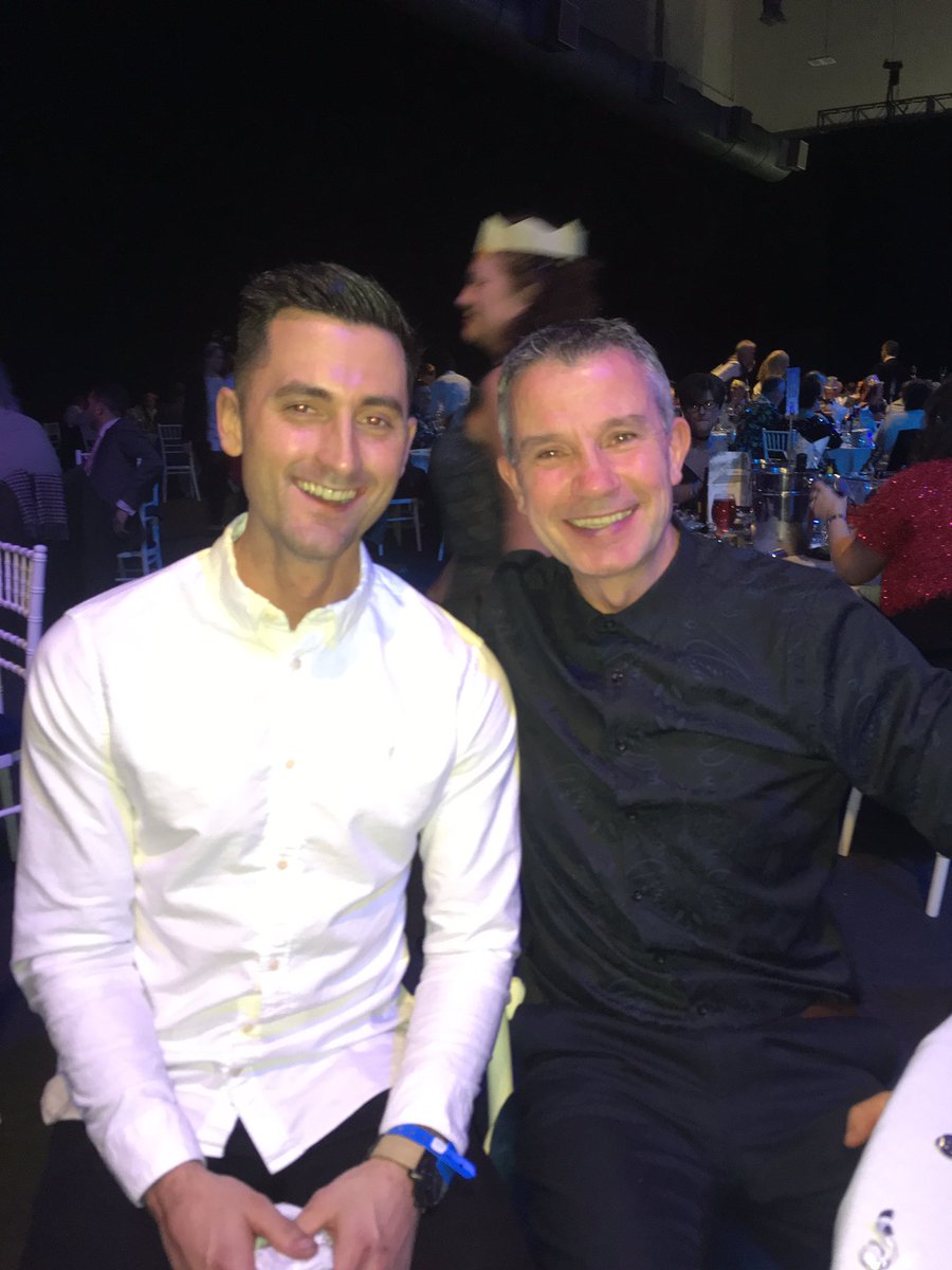 Kerpowski1988's tweet photo. Thank u Alex and Rich for this Christmas Party! Dream team! #dreamteam #ricoharena #christmasparty https://t.co/plJPIn0JdF
