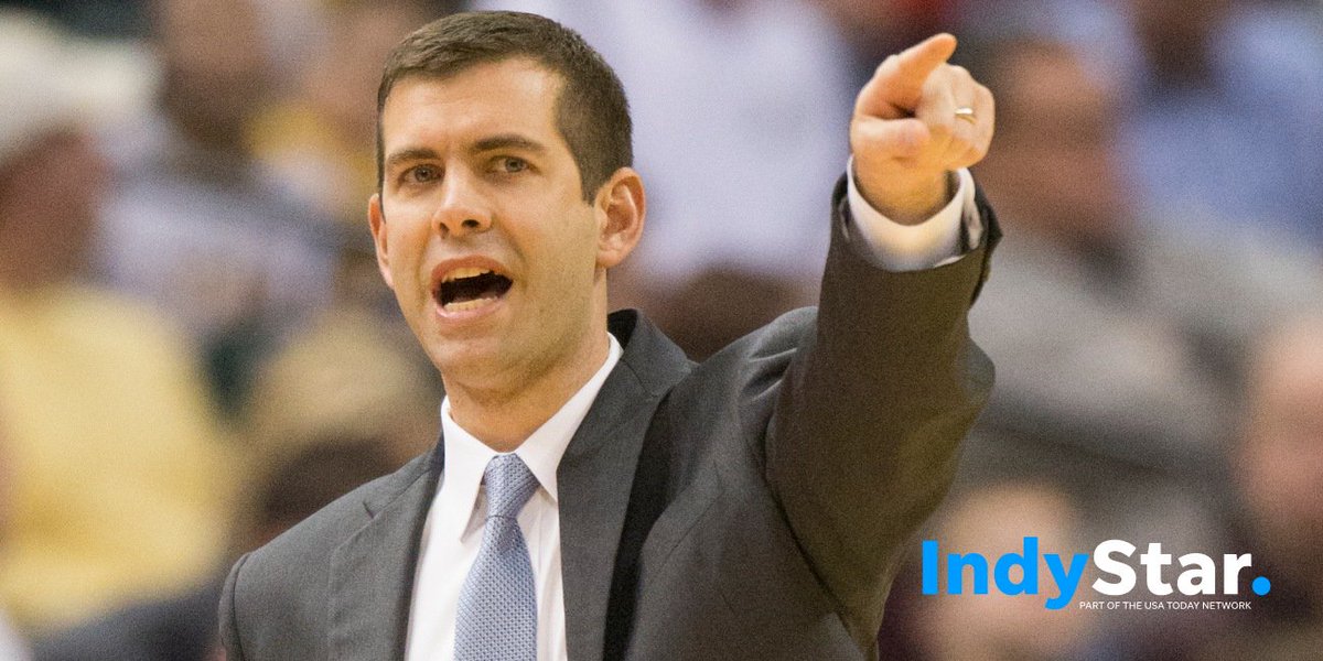 IndyStarSports's tweet image. Want to win a pair of courtside tickets to see Brad Stevens and the #Celtics take on the #Pacers Monday night? RT to enter.