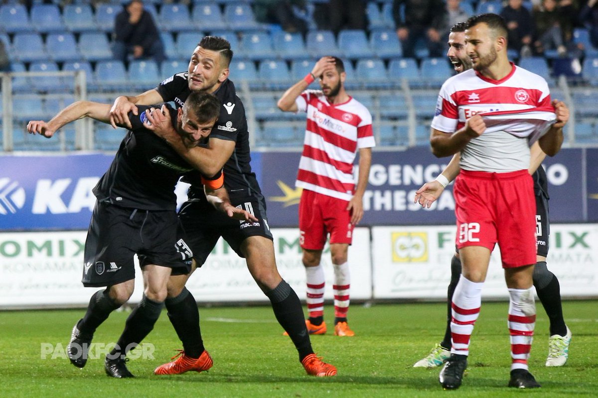 PAOK_FC's tweet photo. 📸#Photogallery Πλατανιάς-ΠΑΟΚ: Εικόνες - https://t.co/n5MnoXkTks #PLATPAOK #SuperLeague https://t.co/9eIXyl87gX
