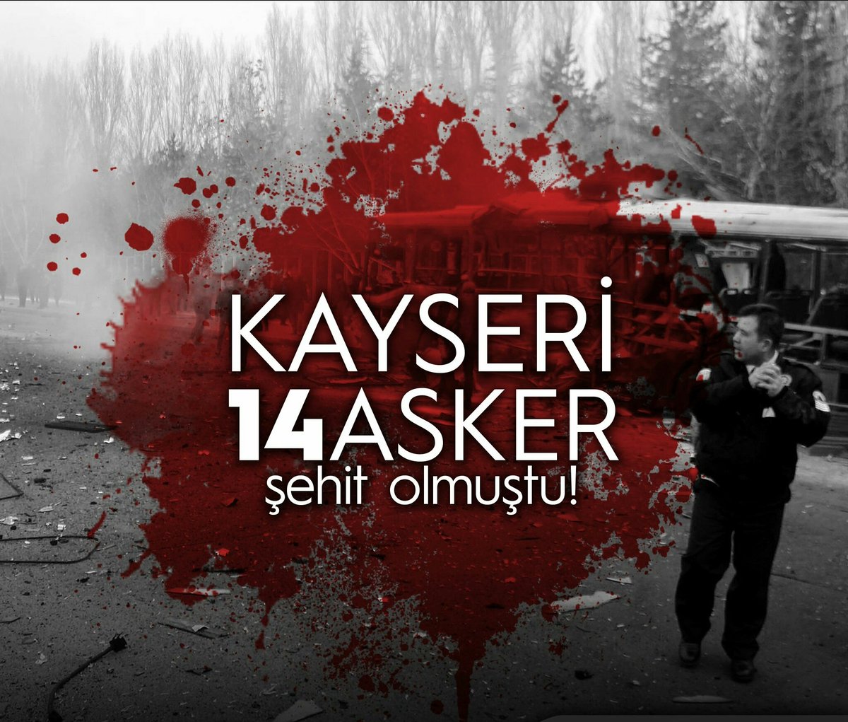 17 Aralık 2016 yılında gerçekleşen bombalı saldırıda kaybettiğimiz şehitlerimizi saygı,sevgi ve minnetle anıyoruz. Unutmadık.  #17Aralık2016
