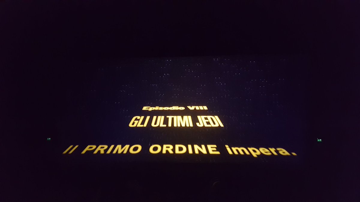 paganluca98's tweet photo. Finalmente ci siamo: Star Wars 8
#StarWars #StarWarsTheLastJedi https://t.co/bkAT7j7HQn