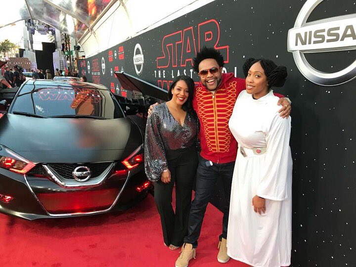 MsVanessaJames's tweet image. This last week feels like a blur (in a great way).. Had a blast at the @starwars premiere of The Last Jedi with over 1000 die hard fans and media friends. Can I just say there's no better way to watch a movie! @nissanusa collaboration with @OnLucasFilms is a perfect partnership.