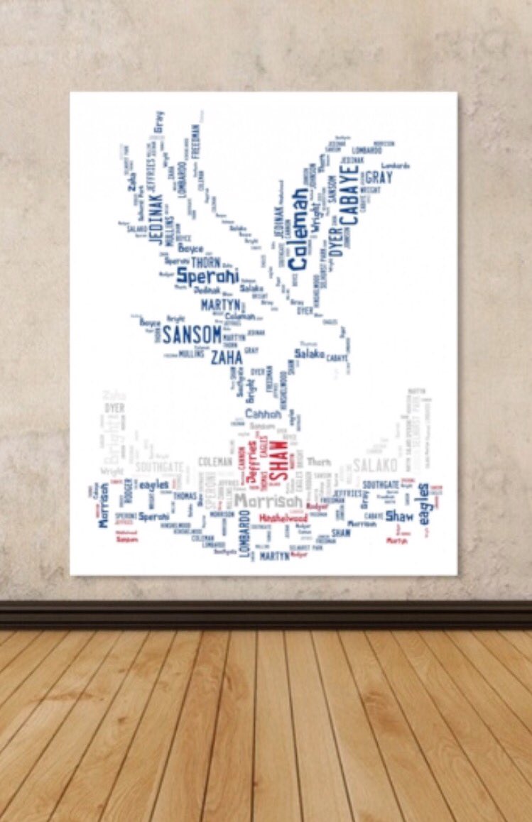 <a href="/JohnSalako/">John Salako</a> Appreciate a RT for this #cpfc artwork please...Palace Canvas (A3)

Guaranteed for Xmas - buy at my eBay - All the Legends!!
ebay.to/2yKox1r

Tag any palace fans...⚽️