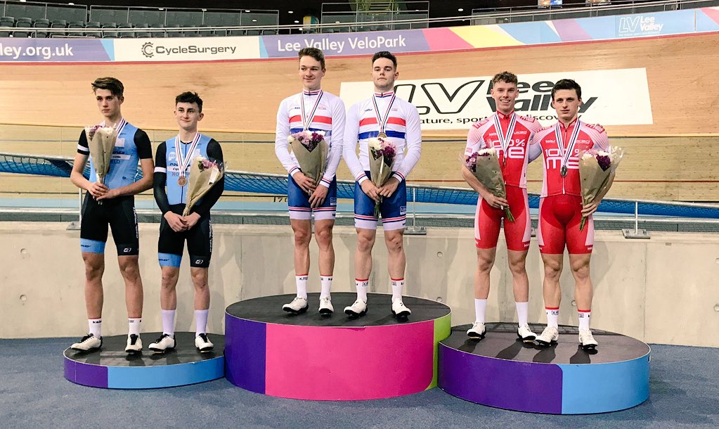 teamphmas's tweet photo. Excellent performance tonight with @WillTidball1066 &amp; @EthanVernon22 taking 3rd in the Madison Champs top performance #podium #bronze medal 🥉 #phmas #paulmilnes https://t.co/p44xj5ziVr