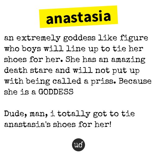 Anastasia meaning