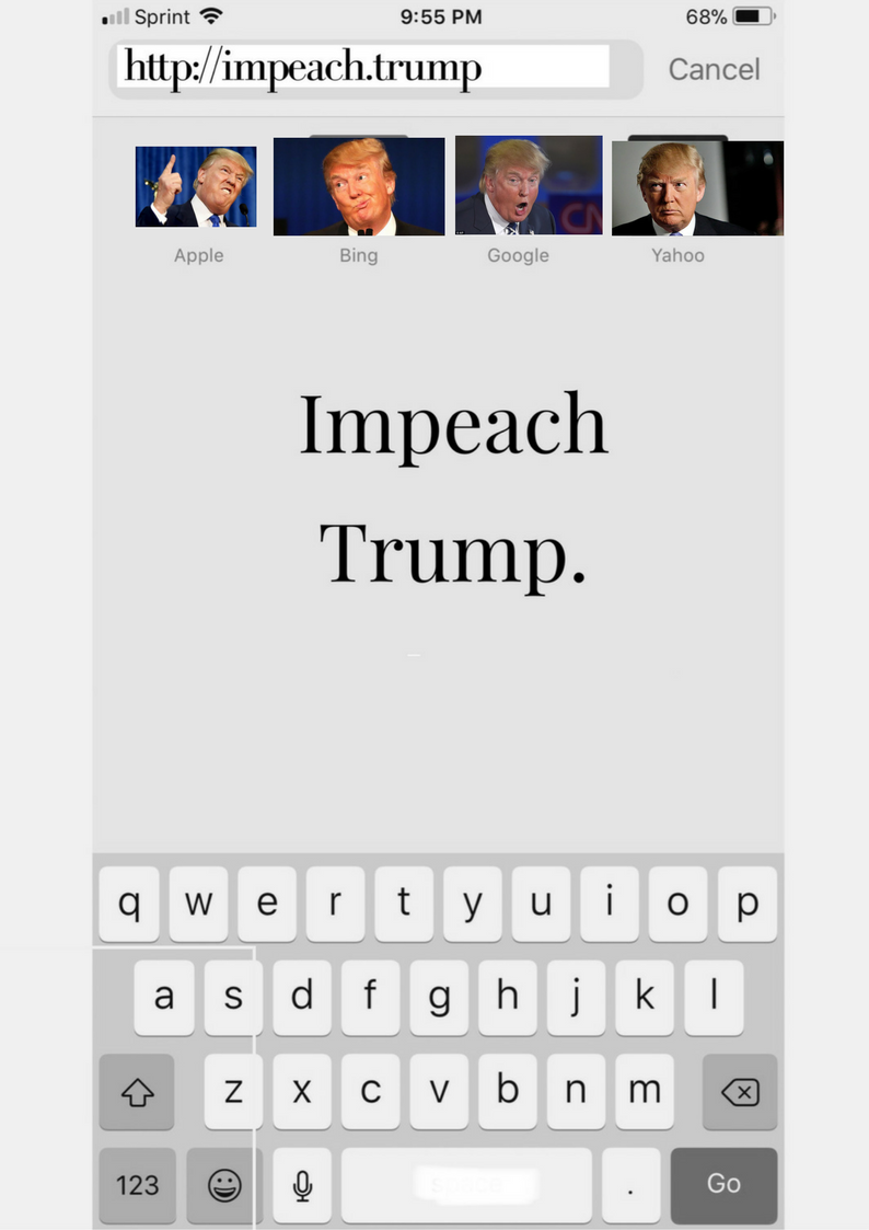 NoveltyTrump's tweet image. Please retweet if your iPhone is stuck on this screen.  #ComputerITServices #Hackers #ImpeachNow #Grinch