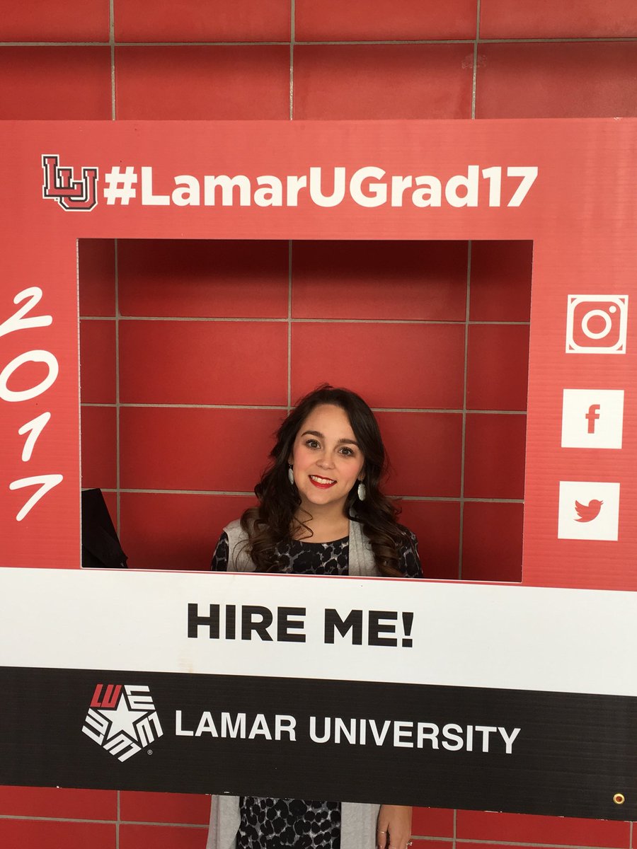 Graduation time! Thanks for everything friends! #LamarUGrad17