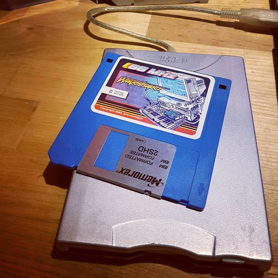 kohai_io's tweet photo. 66 MHz by @Waveshaper_SWE on 3.5" floppy disk.
Music on obsolete media is the future! 💾
#66MHz  #floppydisk https://t.co/9Oth6FtXKU
