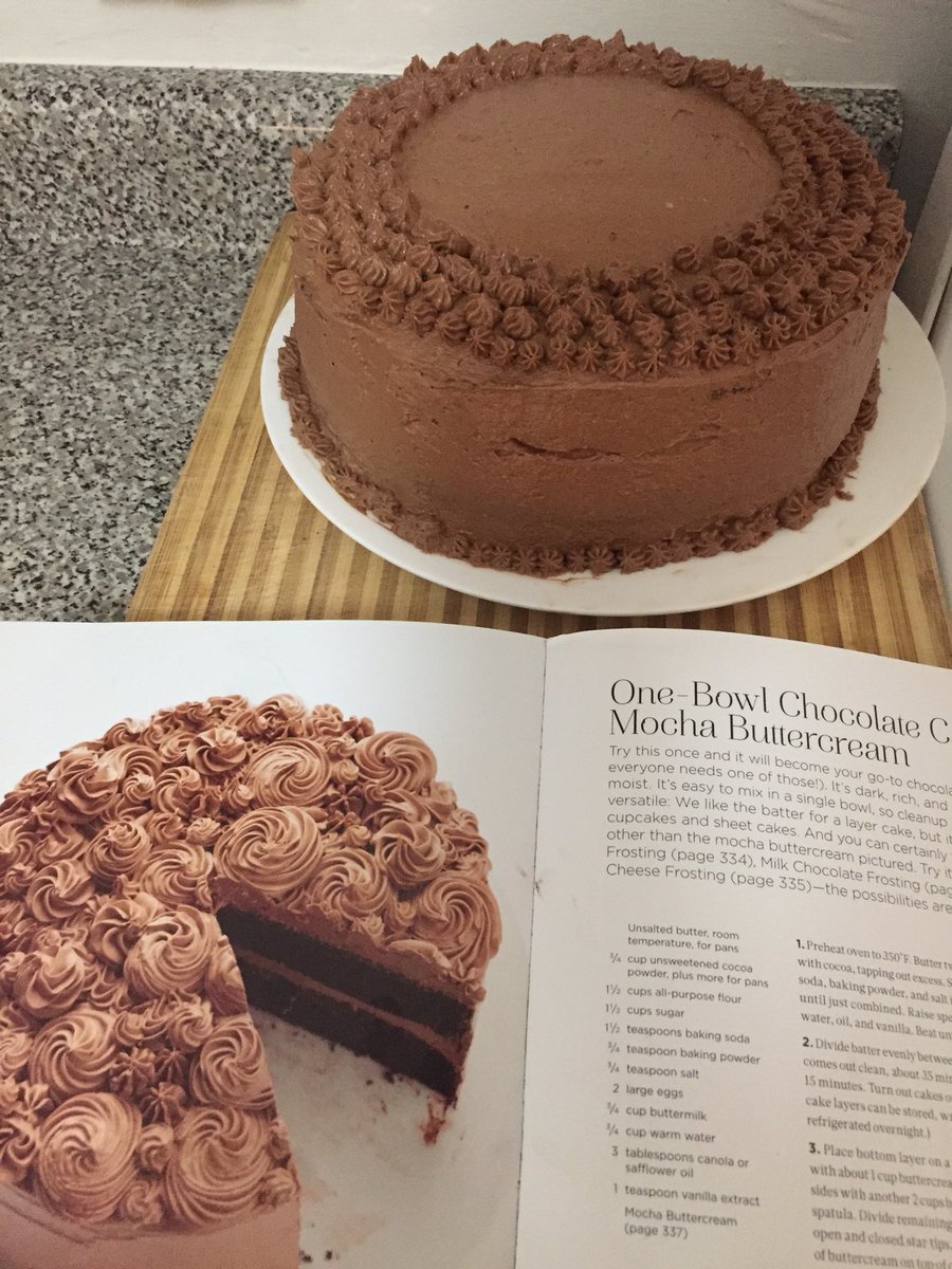 Roscoe416's tweet photo. Check it out @MarthaStewart. Not as pretty as you would prefer, but it won’t stop us from digging in. And yes... it was worth the effort. #holidaybaking #cakefortwo https://t.co/elDFHFEwcs