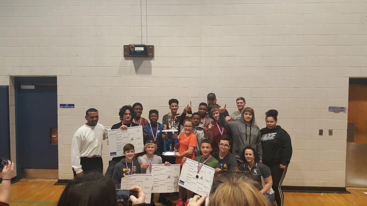 Jgidrey's tweet photo. 2017 Wrestling Tournament Champs- SWMS! Great job team!@southwestcolts @OnslowSchools https://t.co/JB9s9ETiFX