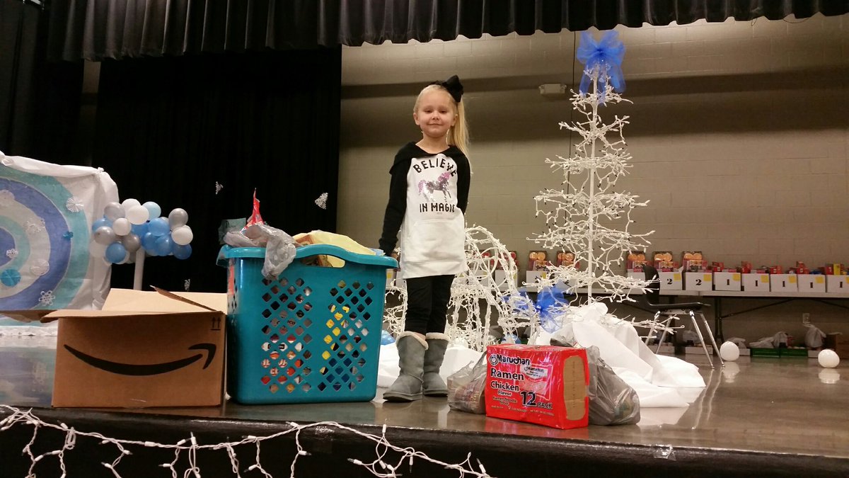 hannerpj's tweet photo. A big shout out to Hadley Boren. For her birthday she asked for donations for Catpack instead of gifts. So proud of our Fredericktown R-1 students and their giving spirits. #KABMS #LeadLAP https://t.co/2FtF3DQWiW