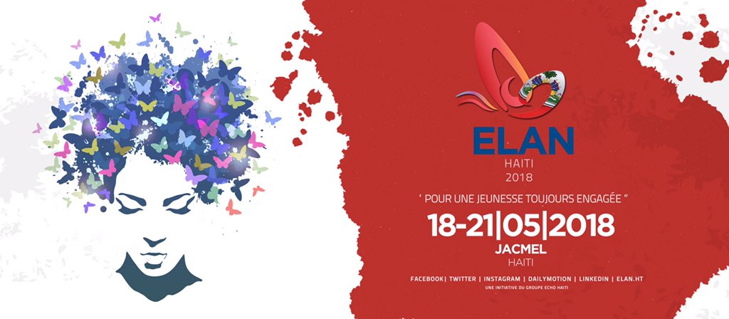 elanhaiti's tweet photo. Appel à Candidatures - #ElanHaiti2018 - https://t.co/Wtw92cZzr4 
Destination: Jacmel, Haïti
Date limite de réception des candidatures: 15 Février 2018
Dates de l’évènement : du 18 au 21 Mai 2018. Plus INFORMATIONS et le FORMULAIRE au: https://t.co/BMYnu75ywF @GroupECHOHaiti https://t.co/oegtUWnUXJ