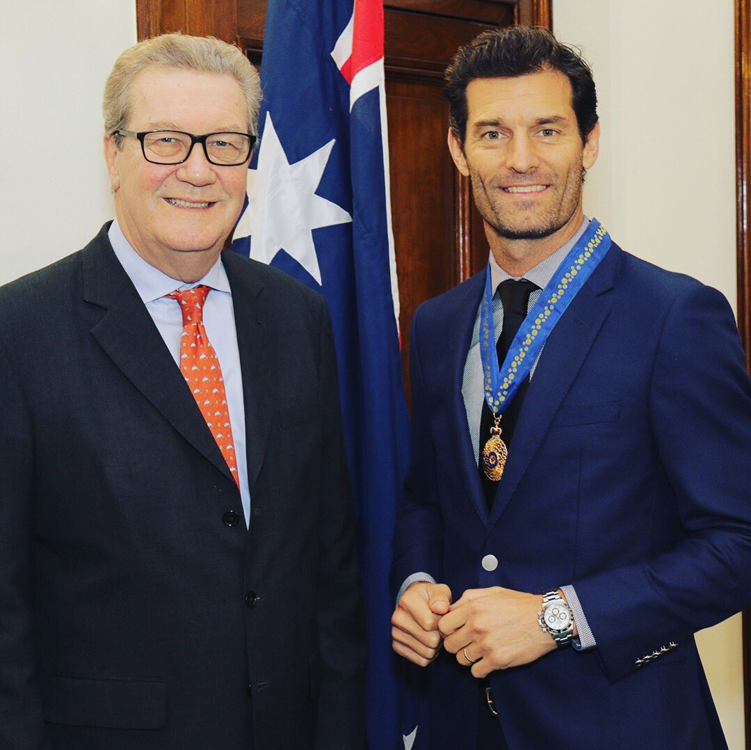 Absolute honour for me to receive my Order Of Australia in London yesterday. I'll be forever grateful for growing up in country/rural Australia. Around the right people that's all. 👍