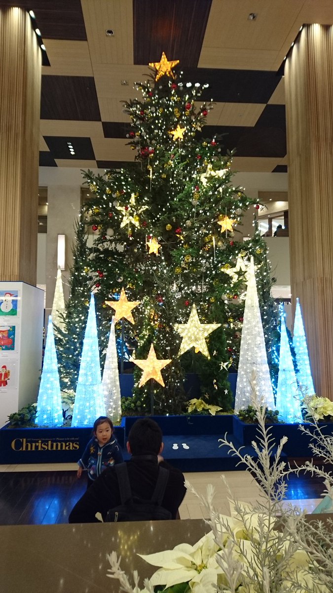 Tori 玉川高島屋 恒例のクリスマスツリー 暁星聖歌隊のコンサートあり Tori 玉川高島屋 恒例のクリスマスツリー 暁星聖歌隊のコンサートあり