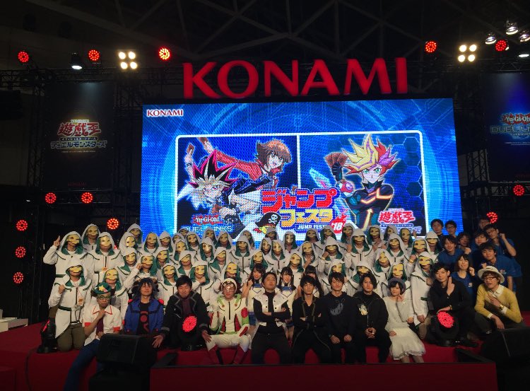 中島由貴 なかしま ゆき 本日も 13時 遊 戯 王vrains 声優スペシャルデュエルステージ 15時 なりきり体験 モンスター召喚 ステージ 出演させていただきます ジャンフェス楽しみましょう ジャンプフェスタ18