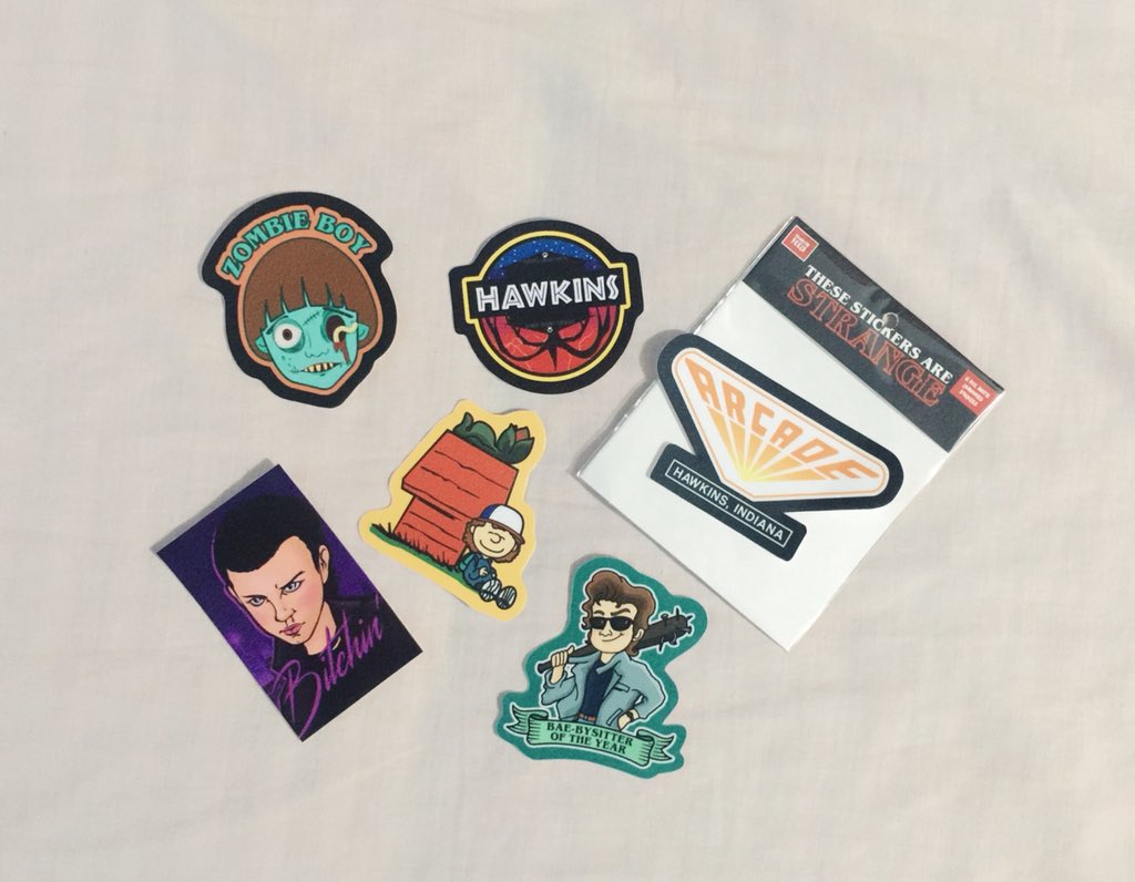 babydaaart's tweet photo. Yep, strange it is! Lovinβ these stickers from @fandomfeelsph #fandomfeelsph #StrangersThings #StrangersThings2 https://t.co/xTkcG2THvQ