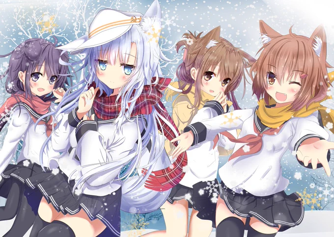 第六ケモミミ隊です!新刊の表紙になります～ 