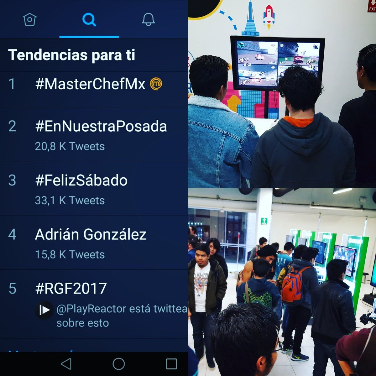 PlayReactor's tweet photo. Nuestro evento de fin de año @ReactorGamer es ahora tendencia en @Twitter, gracias a ustedes y todas las marcas e invitados que nos apoyan siempre cada año. Por ustedes se hace todo esto 🕹😊🎮 #RGF2017 https://t.co/LY9dpLD7dd