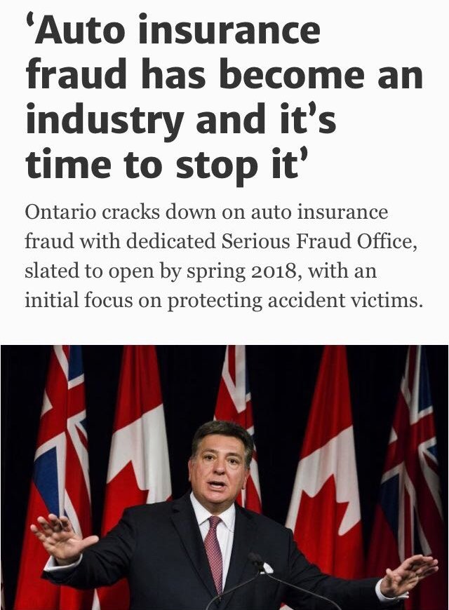 SADA_Canada's tweet image. Finally @SousaCharles #onpoli #autoinsurancefraud