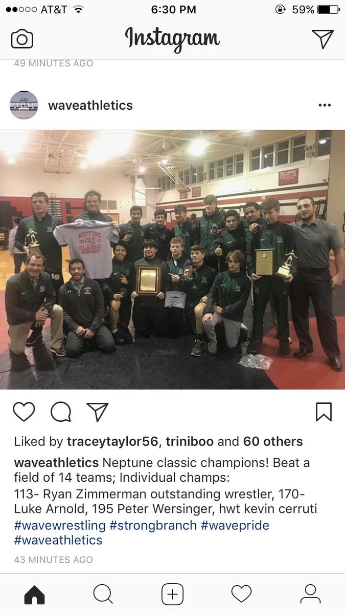 wrestling_wave's tweet photo. A Huge shoutout to our boys as they Crush the Neptune classic tournament 🌊🌊🌊 https://t.co/7HqJmJ17Vr