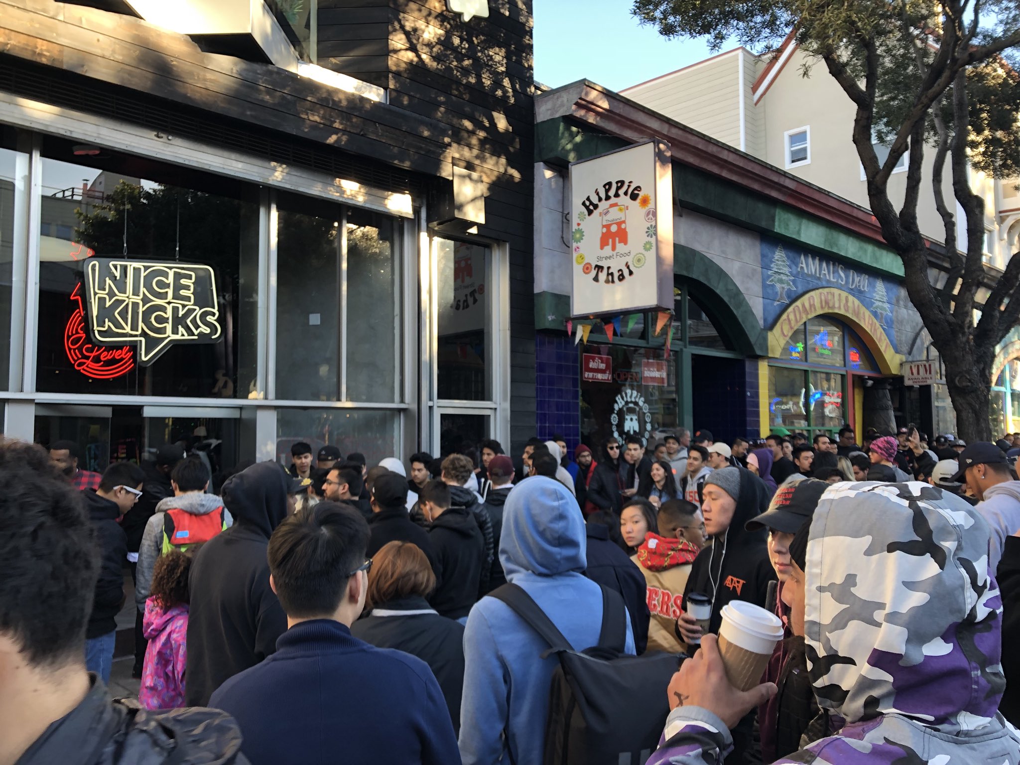 ShopNiceKicks.com on Twitter: Great Turnout at this mornings live raffles!  Huge shoutout to all that came out and big congrats to the winners! 🤗  Don't forget Online Raffle for the Yeezy Blue
