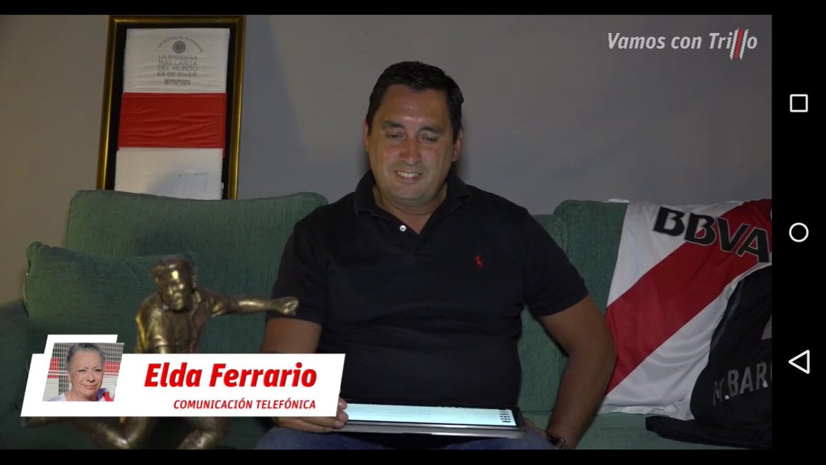 Wally_cho's tweet photo. Ahora el @DrCarlosTrillo candidato a la presidencia de River por la Lista 4, responde preguntas en vivo de los socios  través de Facebook Live. Seguilo y participá en https://t.co/b83SKAUDMi https://t.co/WC5GfqlhBJ