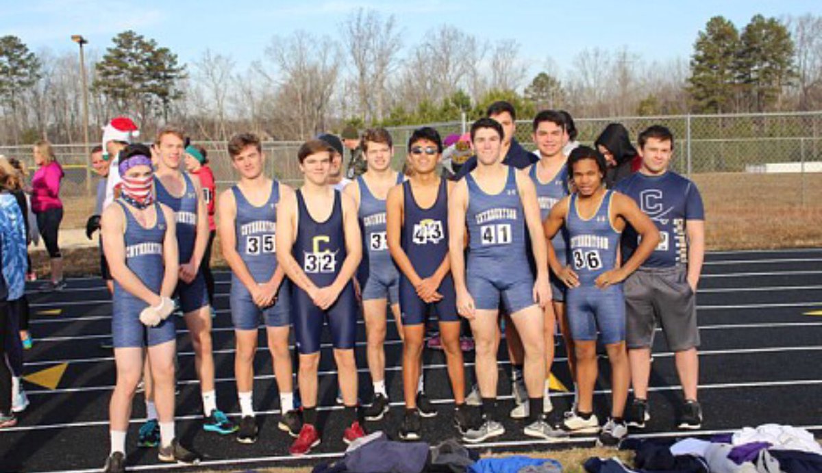 cuttytrack's tweet photo. Thanks to the wrestling team on coming out to run the 5k today!!! It was awesome to have all of you out there @CHSCavaliers #riseasone https://t.co/8uHTFqhFN1
