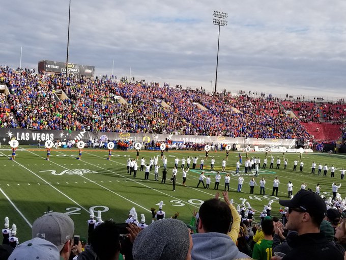 Such a powerful moment here at Sam Boyd Stadium #vegasstrong #firstresponders https://t.co/2zo7yuwUs<a href="/tag/firstresponders"class="tags"><span>#firstresponders</span></a><a href="/tag/vegasstrong"class="tags"><span>#vegasstrong</span></a>